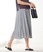 【ジェイ プレス/J.PRESS】の【洗える】50Sブロード プリーツ スカート ライトグレー系|ID: prp329100004267211 ipo3291000000033688054