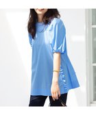 【組曲/KUMIKYOKU】のコットンローン ボリュームスリーブブラウス ブルー系|ID: prp329100004267261 ipo3291000000034628855