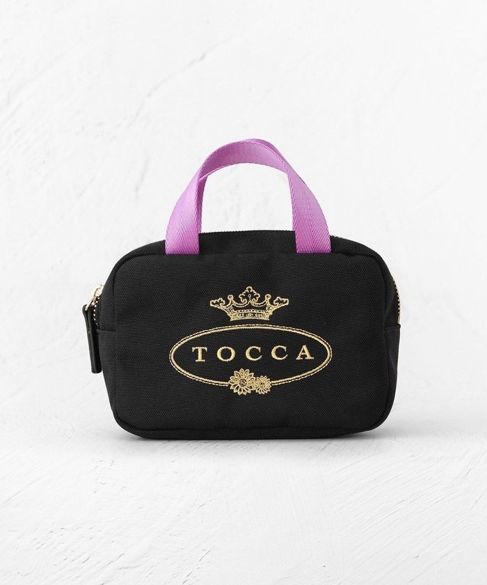 【トッカ/TOCCA】の【一部カラー撥水】TOCCA LOGO MINIPOUCH BAG ミニポーチバッグ インテリア・キッズ・メンズ・レディースファッション・服の通販 founy(ファニー) https://founy.com/ ファッション Fashion レディースファッション WOMEN バッグ Bag 財布 Wallets ポーチ Pouches 2024年 2024 2024-2025秋冬・A/W Aw/Autumn/Winter/Fw/Fall/2024-2025 冬 Winter フォルム Form フロント Front ポケット Pocket ポーチ Pouch リュクス Luxe エレガント 上品 Elegant 旅行 Travel A/W・秋冬 Aw・Autumn/Winter・Fw・Fall-Winter 財布 Wallet |ID: prp329100004267264 ipo3291000000029663731