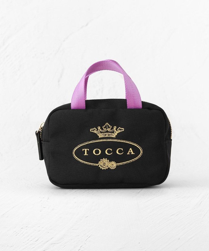 【トッカ/TOCCA】の【一部カラー撥水】TOCCA LOGO MINIPOUCH BAG ミニポーチバッグ インテリア・キッズ・メンズ・レディースファッション・服の通販 founy(ファニー) https://founy.com/ ファッション Fashion レディースファッション Fashion for Women バッグ Bags ミニ財布・二つ折り財布 Wallets & Card Cases ポーチ&ミニバッグ Pouches & Mini Bags 2024年 2024 2024-2025秋冬・A/W Autumn/Winter 2024–25 AW24–25 冬 Winter / This Winter フォルム Silhouette, Form フロント Front, Front Design ポケット Pocket, Pocket Detail ポーチ Pouch, Small Case リュクス Luxury, Elegant, High-End, Chic エレガント 上品 Elegant 旅行 Travel A/W・秋冬 Autumn/Winter 財布 Wallet, Purse |ID: prp329100004267264 ipo3291000000031620023