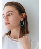 【イェッカ ヴェッカ/YECCA VECCA】のアセチフープピアス Turquoise Blue|ID: prp329100004267407 ipo3291000000029865154