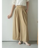 【イェッカ ヴェッカ/YECCA VECCA】のドライタッチストレッチタックパンツ Beige|ID: prp329100004267408 ipo3291000000029865157