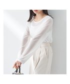 【アースミュージックアンドエコロジー/earth music&ecology】のシアーカットプルオーバー Off White|ID: prp329100004268015 ipo3291000000029666967