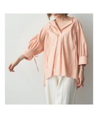 【イェッカ ヴェッカ/YECCA VECCA】のORGABITS5分袖スキッパーブラウス Salmon Pink|ID: prp329100004268026 ipo3291000000029667008