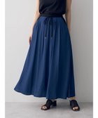 【イェッカ ヴェッカ/YECCA VECCA】のギャザーロングスカート Dark Blue|ID: prp329100004268032 ipo3291000000029865177