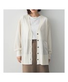 【イェッカ ヴェッカ/YECCA VECCA】のシアーニットミドル丈カーディガン Off White|ID: prp329100004268038 ipo3291000000029667049