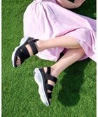 【ステッピ/steppi】の【洗える】プラットフォームサンダル 人気、トレンドファッション・服の通販 founy(ファニー) ファッション Fashion レディースファッション Fashion for Women インソール Shoe Insole 厚底 Platform Shoes 春 Spring 洗える Machine Washable サンダル Sandals, Summer Shoes シューズ Shoes, Footwear スポーツ Sports, Activewear トレンド Trend, Trending Now ラップ Wrap, Wrap Design S/S・春夏 SS, Spring/Summer, Warm Season 夏 Summer thumbnail ブラック×ホワイト|ID: prp329100004268221 ipo3291000000033349458