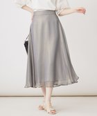 【エニィ スィス/any SiS】の箔ヴィンテージライクシフォン スカート ライトグレー|ID: prp329100004268327 ipo3291000000034222249