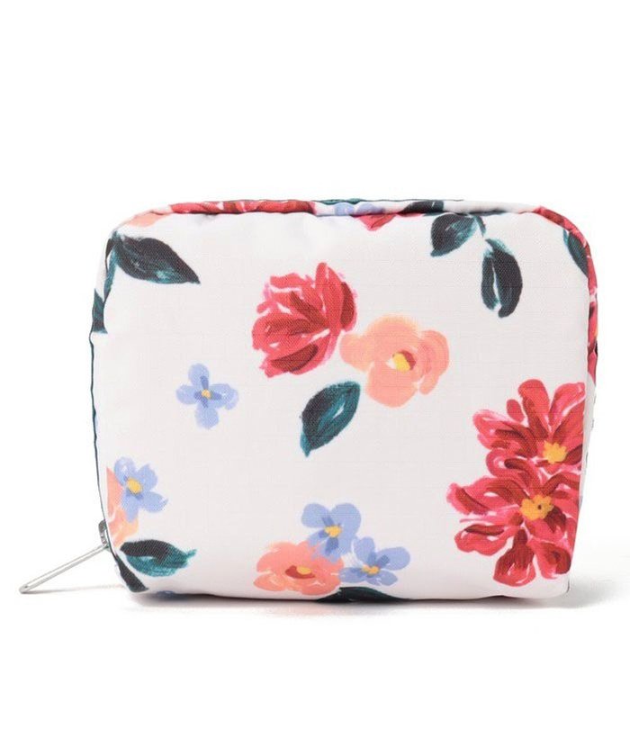 【レスポートサック/LeSportsac】のSQUARE COSMETIC/ペインタリーフローラル インテリア・キッズ・メンズ・レディースファッション・服の通販 founy(ファニー) https://founy.com/ ファッション Fashion レディースファッション WOMEN 財布 Wallets ポーチ Pouches おすすめ Recommend コンパクト Compact スクエア Square フラワー Flower プリント Print ポーチ Pouch 財布 Wallet |ID: prp329100004268416 ipo3291000000029668304