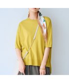 【自由区/JIYU-KU】の【SHIHOさん着用・WEB限定カラーあり・接触冷感・UVカット】クレープストレッチプルオーバー ニット ピスタチオ|ID: prp329100004268546 ipo3291000000030804253