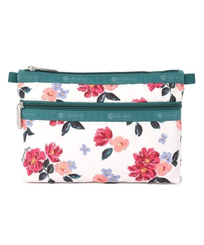 【レスポートサック/LeSportsac】のCOSMETIC CLUTCH/ペインタリーフローラル インテリア・キッズ・メンズ・レディースファッション・服の通販 founy(ファニー) https://founy.com/ ファッション Fashion レディースファッション WOMEN バッグ Bag 財布 Wallets ポーチ Pouches おすすめ Recommend ジップ Zip フラワー Flower プリント Print ポケット Pocket ポーチ Pouch 旅行 Travel 財布 Wallet |ID: prp329100004268590 ipo3291000000029668950