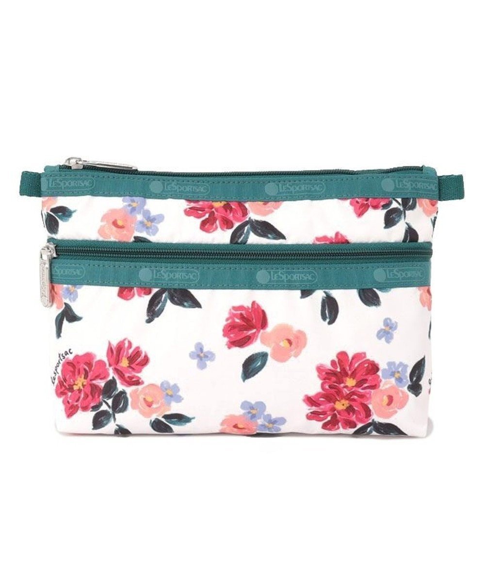 【レスポートサック/LeSportsac】のCOSMETIC CLUTCH/ペインタリーフローラル 人気、トレンドファッション・服の通販 founy(ファニー) 　ファッション　Fashion　レディースファッション　WOMEN　バッグ　Bag　財布　Wallets　ポーチ　Pouches　おすすめ　Recommend　ジップ　Zip　フラワー　Flower　プリント　Print　ポケット　Pocket　ポーチ　Pouch　旅行　Travel　財布　Wallet　 other-1|ID: prp329100004268590 ipo3291000000029668950