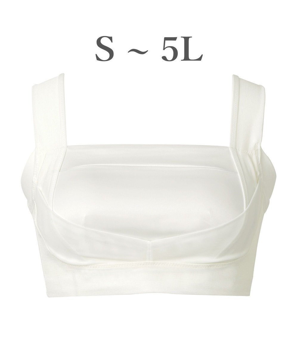 【ブラデリス ニューヨーク/BRADELIS New York】の【BRADELIS NewYork peace】楽なのにバストアップブラ24 ノンワイヤーでしっかりバストアップ 補正ブラ ブラジャー DB124103 インテリア・キッズ・メンズ・レディースファッション・服の通販 founy(ファニー) 　ファッション　Fashion　レディースファッション　Fashion for Women　アンダー　Underwear Essentials　サテン　Satin, Glossy Fabric　ショルダー　Shoulder, Shoulder Strap　ショーツ　Shorts, Short Pants　スタイリッシュ　Stylish, Fashionable　ストレッチ　Stretch, Stretchy Fabric　タンク　Tank Top, Sleeveless Top　トリミング　Trimming, Decorative Edge　ハーフ　Half, Half-Length　パターン　Pattern, Design Print　フィット　Fit, Slim Fit　フラット　Flat, Flat Shoes　ブラジャー　Bra, Lingerie　ポケット　Pocket, Pocket Detail　ランジェリー　Lingerie, Intimate Wear　ワイヤー　Wire, Wired Bra　おすすめ　Recommended / Our Picks　パール|ID: prp329100004268633 ipo3291000000034270162