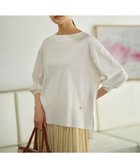 【組曲/KUMIKYOKU】の【WEB限定】セーターマシーン リラクシーニットTシャツ アイボリー系|ID: prp329100004268760 ipo3291000000031951313