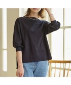 【組曲/KUMIKYOKU】の【WEB限定】セーターマシーン リラクシーニットTシャツ ネイビー系|ID: prp329100004268760 ipo3291000000031951314
