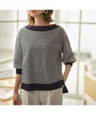 【組曲/KUMIKYOKU】の【WEB限定】セーターマシーン リラクシーニットTシャツ ネイビー系1|ID: prp329100004268760 ipo3291000000031951315