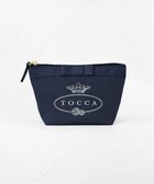 【トッカ/TOCCA】の【WEB限定&一部店舗限定】POINT OF RIBBON POUCH ポーチ ネイビー系|ID: prp329100004269090 ipo3291000000031560283