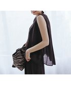 【アンフィーロ 自由区/UNFILO】の【撥水/接触冷感/洗える】ヴィンテージシアー プリーツブラウス ブラック|ID: prp329100004269278 ipo3291000000032582390