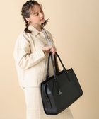 【エースバッグズアンドラゲッジ/ACE BAGS & LUGGAGE】の【雑誌掲載】 W .Day Night トッテン スクエアトート 11753 ダブルアンドデイナイト 通勤 A4サイズ 13.3インチPC ブラック|ID: prp329100004269447 ipo3291000000029671841