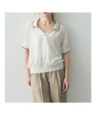 【イェッカ ヴェッカ/YECCA VECCA】のリブシアースキッパーシャツ Off White|ID: prp329100004269598 ipo3291000000029672455