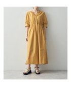 【イェッカ ヴェッカ/YECCA VECCA】のドロストギャザーシャツワンピース Yellow|ID: prp329100004269608 ipo3291000000029672494