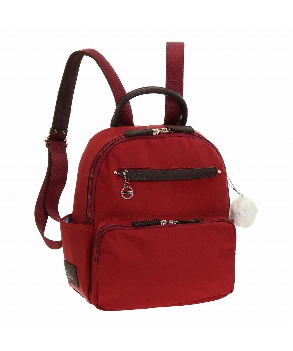 【エースバッグズアンドラゲッジ/ACE BAGS & LUGGAGE】のKanana project カナナプロジェクト エブリーリュック 小 31661 軽量 軽い お出かけ 旅行 インテリア・キッズ・メンズ・レディースファッション・服の通販 founy(ファニー) 　ファッション　Fashion　レディースファッション　WOMEN　バッグ　Bag　ショルダー　Shoulder　シンプル　Simple　ポケット　Pocket　リュック　Ruck Sack　旅行　Travel　軽量　Lightweight　ダークバーガンディ|ID: prp329100004269663 ipo3291000000029672709