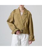 【リポトレンタアンニ/Ripo trenta anni】の【洗える】SHORT TRENCH CT デニムトレンチコート CAMEL|ID: prp329100004269883 ipo3291000000029673628