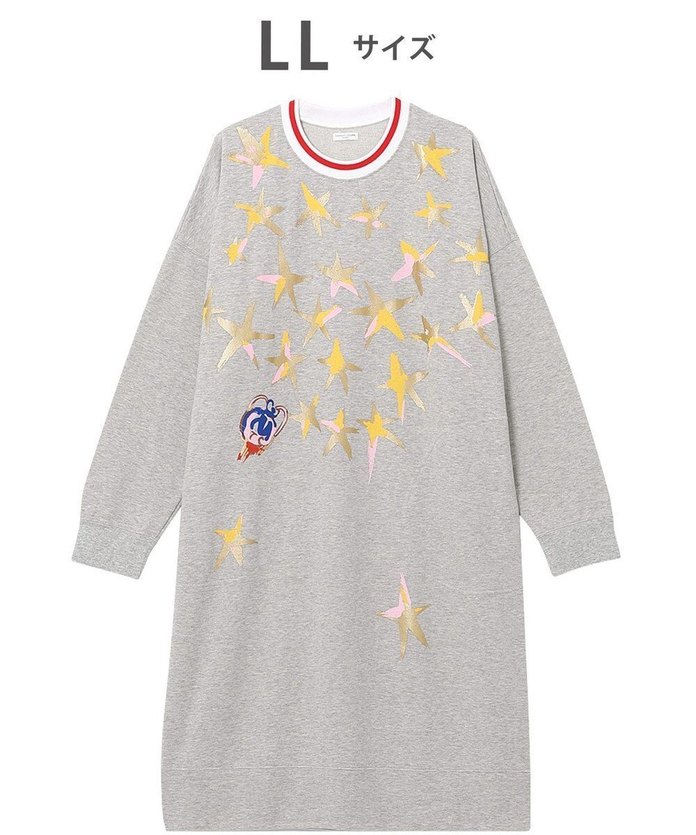 【ツモリチサト スリープ/tsumori chisato SLEEP】のツモリチサト チュニック 長袖 ルームウエア ミニ裏毛素材 レディース UNX565 /ワコール 人気、トレンドファッション・服の通販 founy(ファニー) 　ファッション　Fashion　レディースファッション　WOMEN　トップス・カットソー　Tops/Tshirt　春　Spring　チュニック　Tunic　長袖　Long Sleeve　ハンド　Hand　パジャマ　Pajamas　プリント　Print　ロング　Long　S/S・春夏　Ss・Spring/Summer　夏　Summer　旅行　Travel　 other-1|ID: prp329100004269939 ipo3291000000029673848