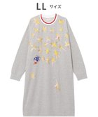 【ツモリチサト スリープ/tsumori chisato SLEEP】のツモリチサト チュニック 長袖 ルームウエア ミニ裏毛素材 レディース UNX565 /ワコール 人気、トレンドファッション・服の通販 founy(ファニー) ファッション Fashion レディースファッション WOMEN トップス・カットソー Tops/Tshirt 春 Spring チュニック Tunic 長袖 Long Sleeve ハンド Hand パジャマ Pajamas プリント Print ロング Long S/S・春夏 Ss・Spring/Summer 夏 Summer 旅行 Travel thumbnail グレー|ID: prp329100004269939 ipo3291000000029673850