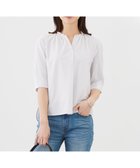 【ジェイ プレス/J.PRESS】のストライプジャージー フリル襟 カットソー ふじ色系1|ID: prp329100004270034 ipo3291000000032440798