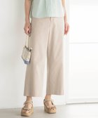 【ジェイ プレス/J.PRESS】の【洗える】リネンストレッチ ワイド パンツ ベージュ系|ID: prp329100004270036 ipo3291000000032388756