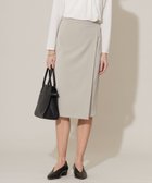 【アイシービー/iCB】の【新色追加・防シワ・速乾・洗える】Fied ラップ風スカート グレージュ系|ID: prp329100004270733 ipo3291000000034211011