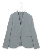 【アイシービー/iCB】のFied ノーカラージャケット ブルーグレー系|ID: prp329100004270744 ipo3291000000036566725