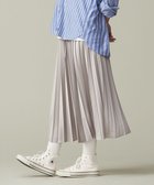 【ジェイプレスヨークストリート/J.PRESS YORK STREET】の【WOMEN】プリーツスカート ライトグレー系|ID: prp329100004270763 ipo3291000000031648514