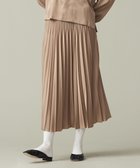 【ジェイプレスヨークストリート/J.PRESS YORK STREET】の【WOMEN】プリーツスカート ブラウン系|ID: prp329100004270763 ipo3291000000031648518