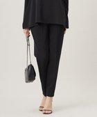 【アイシービー/iCB】の【CLASSY.1月号掲載・UVカット・防シワ・速乾・洗える】Fiedテーパードパンツ ブラック系|ID: prp329100004270771 ipo3291000000030974560