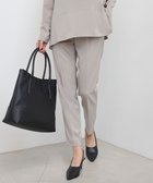 【アイシービー/iCB】の【CLASSY.1月号掲載・UVカット・防シワ・速乾・洗える】Fiedテーパードパンツ グレージュ系|ID: prp329100004270771 ipo3291000000031018765