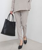 【アイシービー/iCB】の【CLASSY.1月号掲載・UVカット・防シワ・速乾・洗える】Fiedテーパードパンツ グレージュ系|ID: prp329100004270771 ipo3291000000032297188