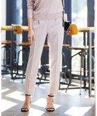 【アイシービー/iCB】の【CLASSY.1月号掲載・UVカット・防シワ・速乾・洗える】Fiedテーパードパンツ パールグレー系|ID: prp329100004270771 ipo3291000000032991205