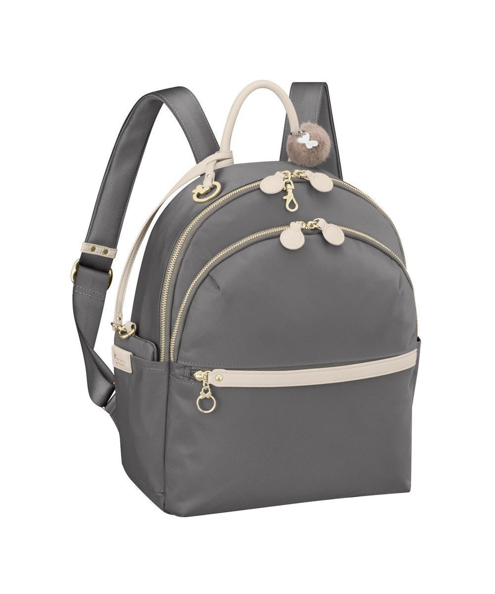 【エースバッグズアンドラゲッジ/ACE BAGS & LUGGAGE】のKanana project PJ-17 リュックサック 15L 11943 カナナ プロジェクト インテリア・キッズ・メンズ・レディースファッション・服の通販 founy(ファニー) 　ファッション　Fashion　レディースファッション　WOMEN　バッグ　Bag　クッション　Cushion　シンプル　Simple　チャーム　Charm　定番　Standard　ハンドバッグ　Handbag　フェミニン　Feminine　フロント　Front　ベーシック　Basic　ポケット　Pocket　ポーチ　Pouch　メタル　Metal　メッシュ　Mesh　リュック　Ruck Sack　グレージュ|ID: prp329100004270836 ipo3291000000029677682