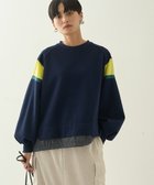 【アメリカンホリック/AMERICAN HOLIC】のドロストライン切替ポンチプルオーバー 人気、トレンドファッション・服の通販 founy(ファニー) ファッション Fashion レディースファッション WOMEN トップス・カットソー Tops/Tshirt シャツ/ブラウス Shirts/Blouses ロング / Tシャツ T-Shirts プルオーバー Pullover カットソー Cut and Sewn A/W・秋冬 Aw・Autumn/Winter・Fw・Fall-Winter おすすめ Recommend カットソー Cut And Sew スポーティ Sporty ドッキング Docking ドローコード Draw Cord 切替 Switching thumbnail Navy|ID: prp329100004271182 ipo3291000000029702188