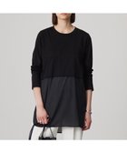 【アイシービー/iCB】の【WEB限定・洗える】 シアージャージーコンビ カットソー ブラック系|ID: prp329100004271205 ipo3291000000032663535