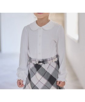 【エニファム/any FAM / KIDS】の襟付き インナー ブラウス 人気、トレンドファッション・服の通販 founy(ファニー) ファッション Fashion キッズファッション KIDS トップス・カットソー Tops/Tees/Kids S/S・春夏 Ss・Spring/Summer インナー Inner セレモニー Ceremony フォーマル Formal フリル Frills エレガント 上品 Elegant 再入荷 Restock/Back In Stock/Re Arrival 夏 Summer 春 Spring 洗える Washable |ID:prp329100004271239