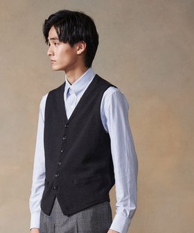 【ジェイ プレス/J.PRESS / MEN】のハイゲージニットベスト 人気、トレンドファッション・服の通販 founy(ファニー) ファッション Fashion メンズファッション MEN トップス・カットソー Tops/Tshirt/Men ニット Knit Tops ベスト/ジレ Gilets/Vests イタリア Italy カシミヤ Cashmere シルク Silk ベスト Vest モダン Modern A/W・秋冬 Aw・Autumn/Winter・Fw・Fall-Winter |ID:prp329100004271274