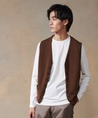 【ジェイ プレス/J.PRESS / MEN】のハイゲージニットベスト 人気、トレンドファッション・服の通販 founy(ファニー) ファッション Fashion メンズファッション MEN トップス・カットソー Tops/Tshirt/Men ニット Knit Tops ベスト/ジレ Gilets/Vests イタリア Italy カシミヤ Cashmere シルク Silk ベスト Vest モダン Modern A/W・秋冬 Aw・Autumn/Winter・Fw・Fall-Winter thumbnail ブラウン系7|ID: prp329100004271274 ipo3291000000029702686