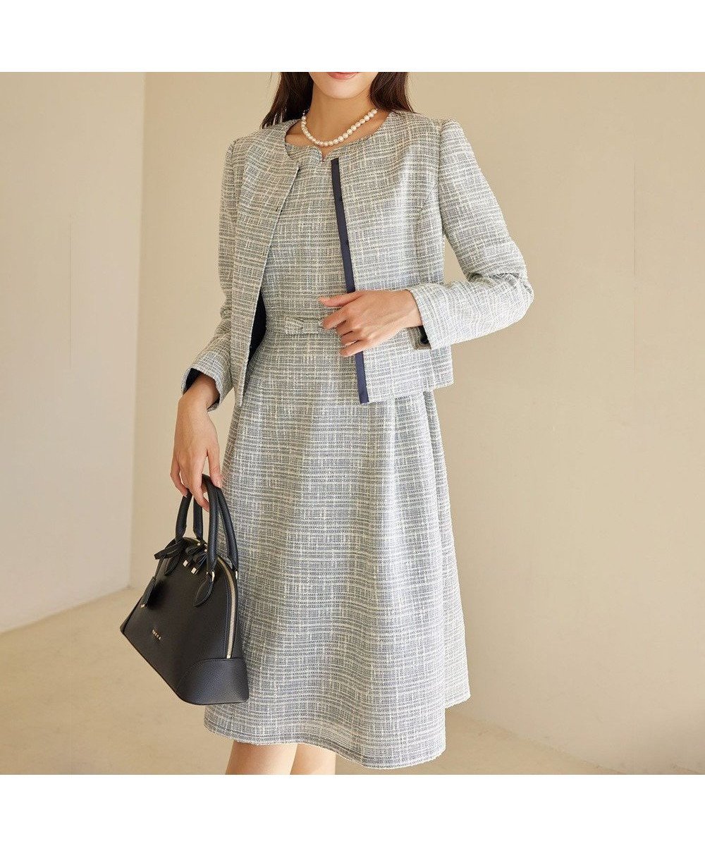【トッカ/TOCCA】の【WEB限定カラーあり・洗える】FIRST SPRINGS ドレス インテリア・キッズ・メンズ・レディースファッション・服の通販 founy(ファニー) 　ファッション　Fashion　レディースファッション　Fashion for Women　ワンピース　Dresses　フォーマル・パーティードレス・結婚式用ドレス　Elegant & Casual Dresses　2025年　2025　2025春夏・S/S　Spring/Summer 2025 SS25　ドレス　Dress, One-Piece　再入荷　Restock / Back in Stock　夏　Summer　S/S・春夏　SS, Spring/Summer, Warm Season　洗える　Machine Washable　A/W・秋冬　Autumn/Winter　モノトーン|ID: prp329100004271290 ipo3291000000033347184