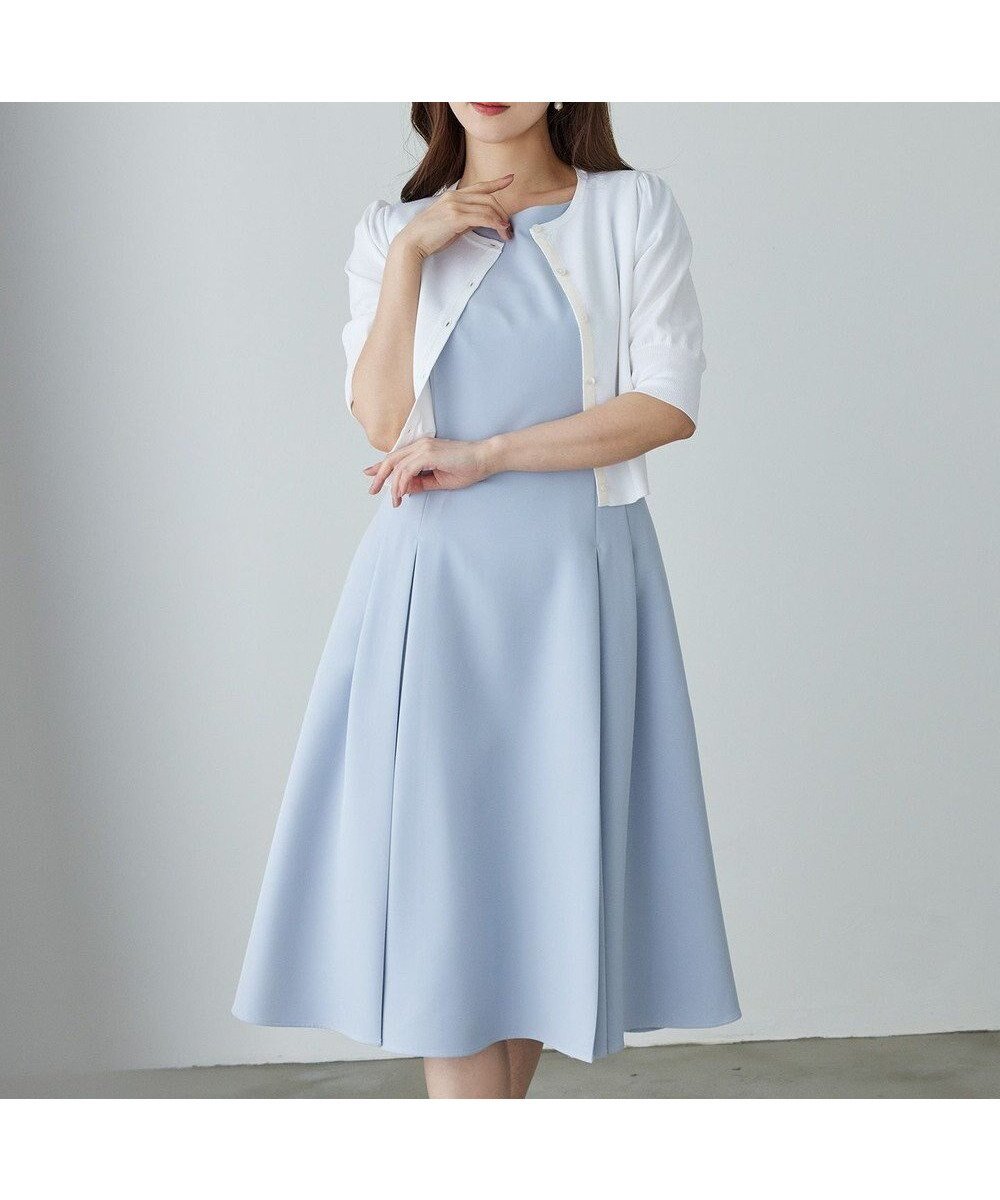 【トッカ/TOCCA】の【00サイズあり・洗える】FLY FRERRY ドレス インテリア・キッズ・メンズ・レディースファッション・服の通販 founy(ファニー) 　ファッション　Fashion　レディースファッション　WOMEN　ワンピース　Dress　ドレス　Party Dresses　2025年　2025　2025春夏・S/S　Ss,Spring/Summer,2025　ドレス　Dress　再入荷　Restock/Back In Stock/Re Arrival　夏　Summer　S/S・春夏　Ss・Spring/Summer　洗える　Washable　A/W・秋冬　Aw・Autumn/Winter・Fw・Fall-Winter　ブルー|ID: prp329100004271293 ipo3291000000031633319