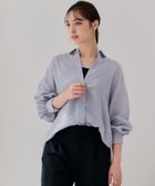 【エニィ スィス/any SiS】の【接触冷感】シアー ブラウス ライトブルー|ID: prp329100004271412 ipo3291000000034411049