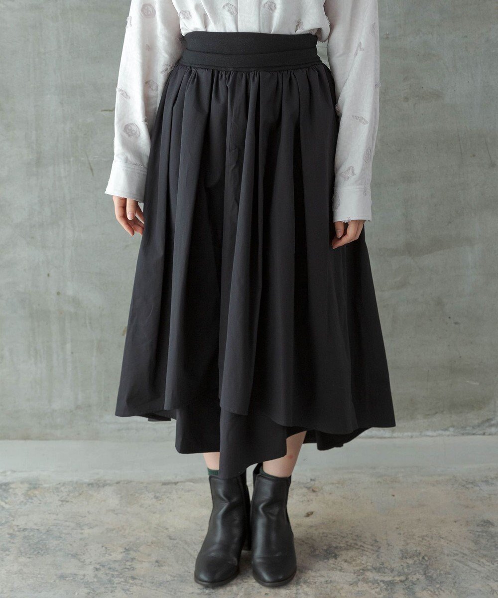 【ポルス/POLS】の【洗える】アシンメトリースカート 人気、トレンドファッション・服の通販 founy(ファニー) 　ファッション　Fashion　レディースファッション　WOMEN　スカート　Skirt　洗える　Washable　コルセット　Corset　スリット　Slit　ファブリック　Fabric　ランダム　Random　ロング　Long　A/W・秋冬　Aw・Autumn/Winter・Fw・Fall-Winter　S/S・春夏　Ss・Spring/Summer　おすすめ　Recommend　夏　Summer　 other-1|ID: prp329100004271536 ipo3291000000029680332