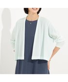【自由区/JIYU-KU】の【アンサンブル対応・洗える】ハンディ カーディガン ショート丈 サックス|ID: prp329100004271655 ipo3291000000031963047